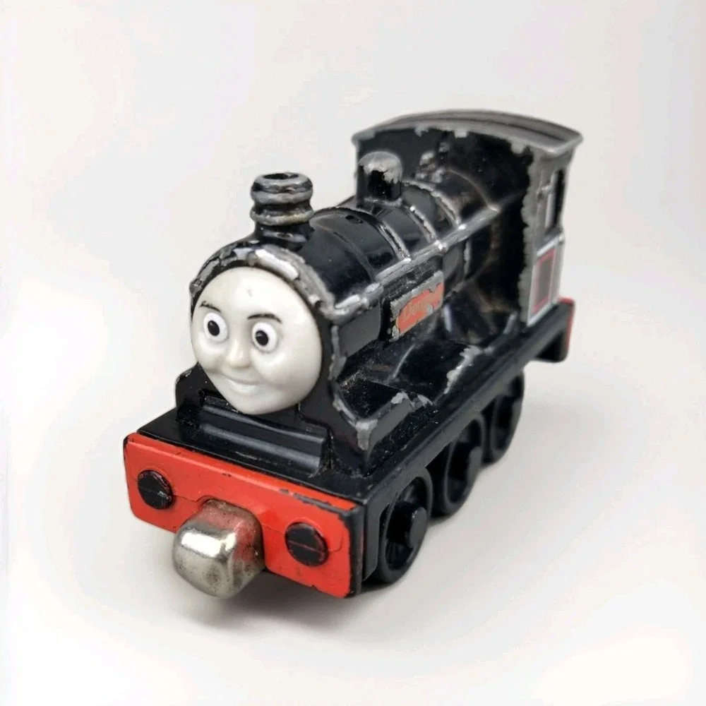 Donald Tank Engine Thomas‎ the Train Diecast Magnetic Black 2010 Mattel